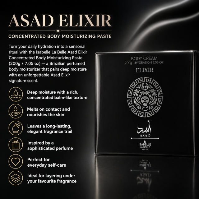 Isabelle La Belle Asad Elixir Pasta Concentrata Idratante per il Corpo 200g (7.05 oz)