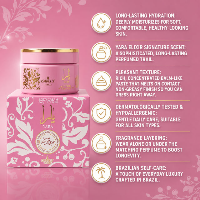 Isabelle La Belle Yara Elixir Konzentrierte feuchtigkeitsspendende Körperpaste 200g (7,05 oz)