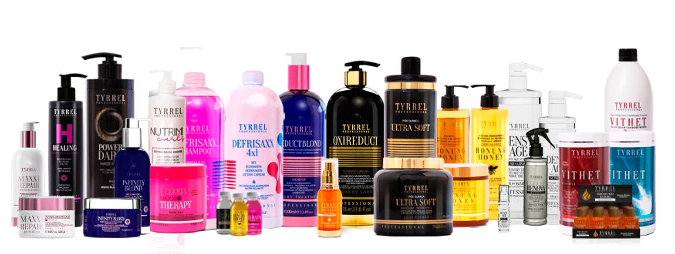 Das Sortiment von Tyrrel Professional